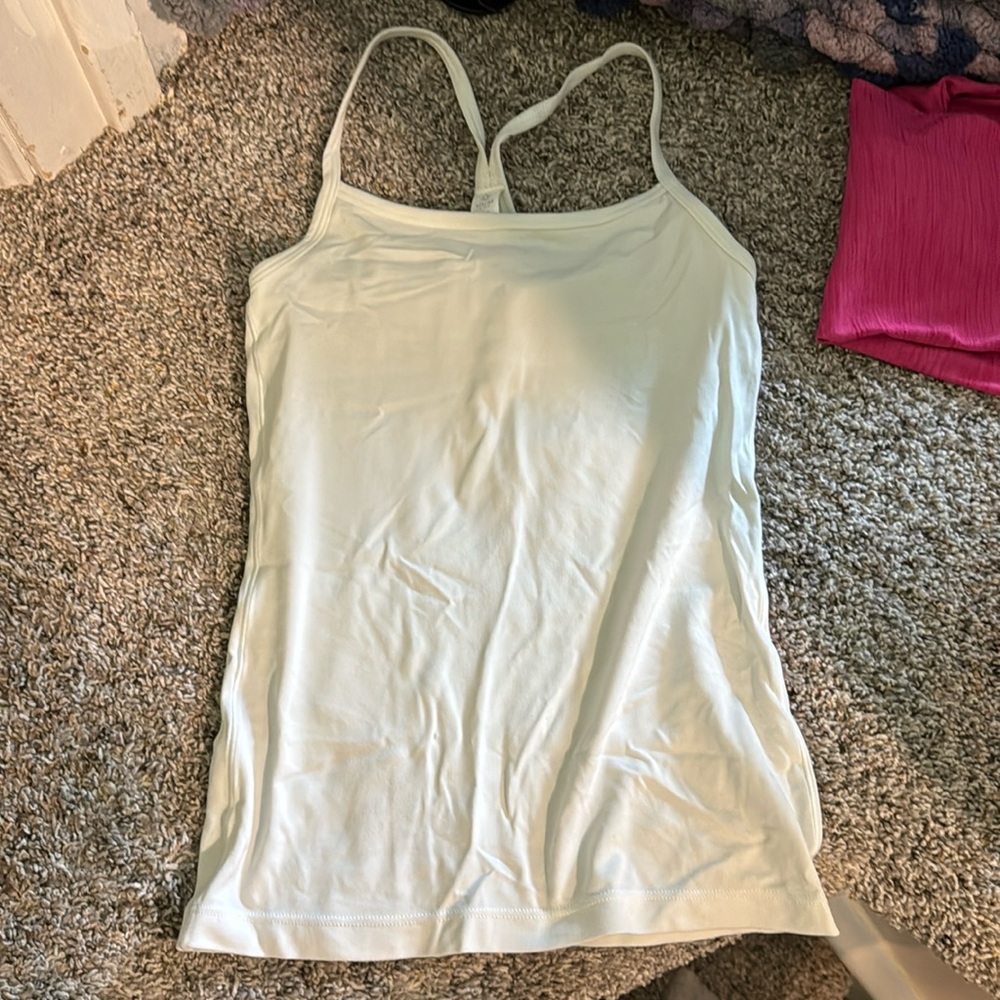 White tanktop from aerie